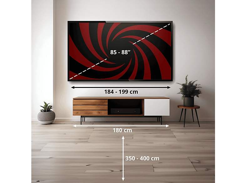 SAMSUNG 85DU8000 - Ultra HD 4K - Led-tv - 85 inch - 2024 - Afbeelding 5