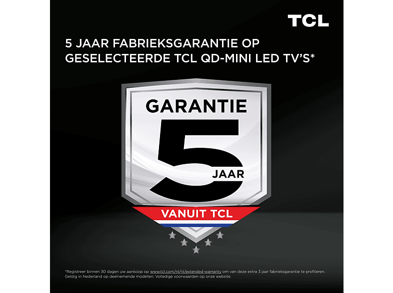 TCL 50C7K - Ultra HD 4K - Mini-led-tv - 50 inch - 2025 - Afbeelding 4
