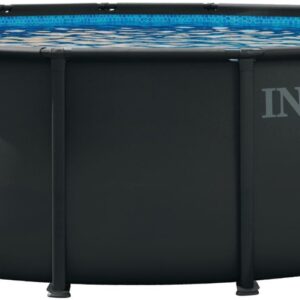 Ultra XTR Frame pool zwembadset Ø488x122cm - Inclusief zandfilterpomp +trap +grondzeil +afdekzeil - Opzetzwembad - Afmetingen: Ø488 cm x H122 cm