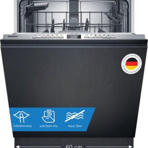 Siemens SN63EX04TE - iQ300 - Inbouwvaatwasser - 60 cm - Energielabel B - Home Connect - varioSpeed Plus je vaat tot wel drie keer zo snel schoon
