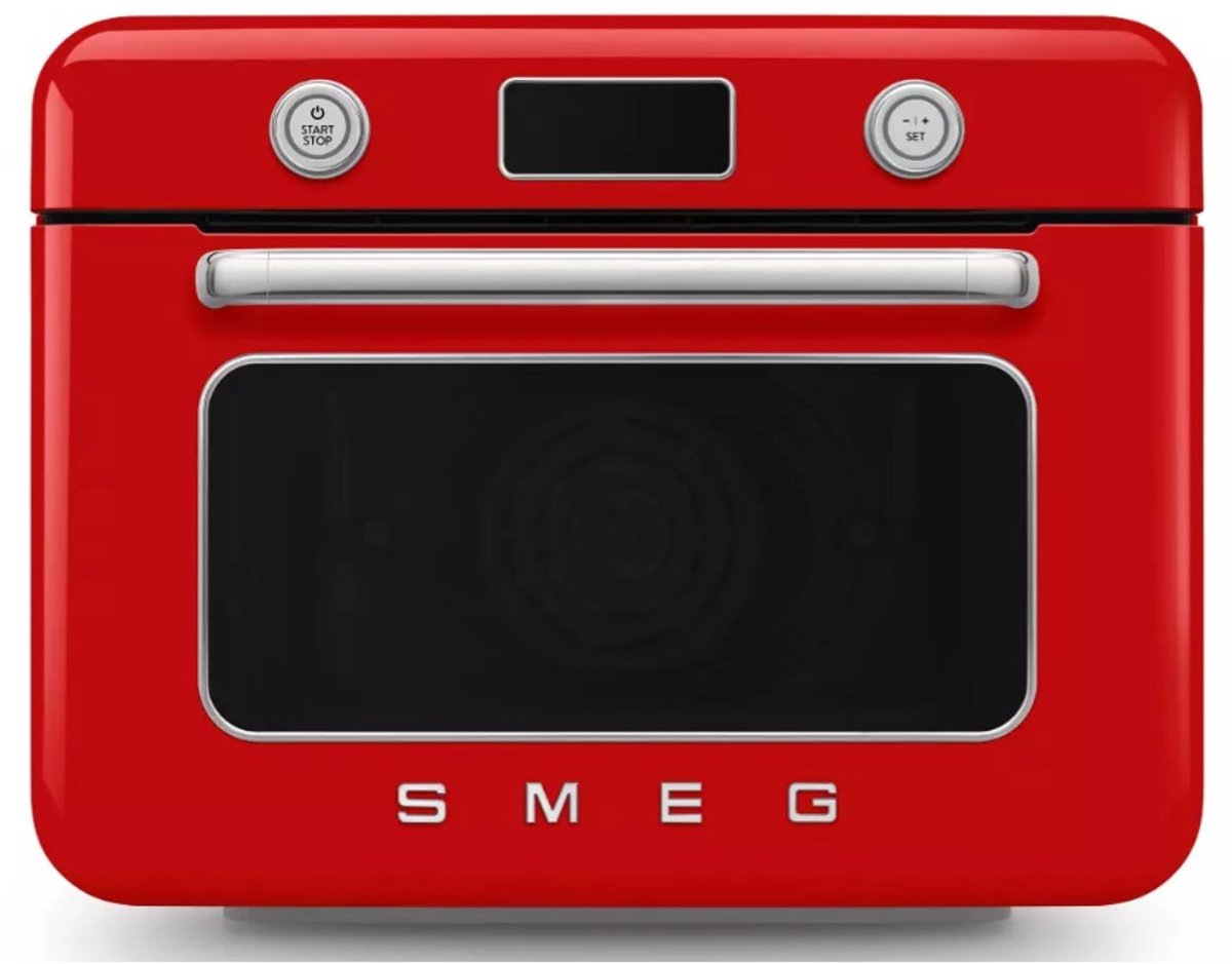 SMEG COF01CREU - Vrijstaande Combi-Stoomoven - Crème - Jaren 50 Design - Afbeelding 5