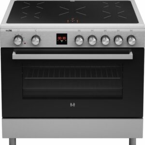 ETNA FI590RVS - Inductiefornuis (90 cm) - RVS - 3-fase