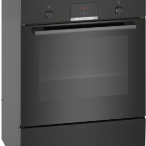 Bosch HLN39A060U - Serie 4 - Fornuis - Vrijstaande Inductiefornuis - 3D Hetelucht: gelijkmatige luchtverdeling -Zwart