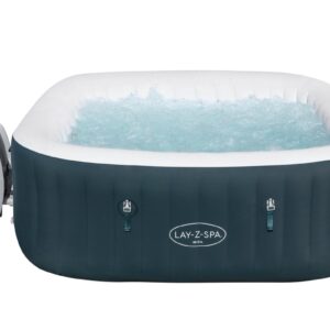 BestWay - Opblaasbare Jacuzzi voor 6 a 7 volwassenen - Luxe Spa 2026 - Verwarmde Hottub met Bubbels - Bubbelbad - Met Bedieningspaneel, Afdekzeil