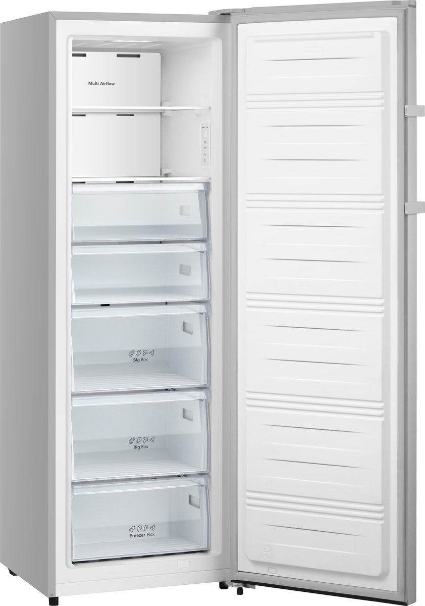 ETNA VV172NRVS - Vrijstaande vriezer - Geschikt voor schuur tot -15°C - No-Frost - 172 cm hoog - RVS/RVS look - Energielabel C - Multi Flow 360 - Afbeelding 3