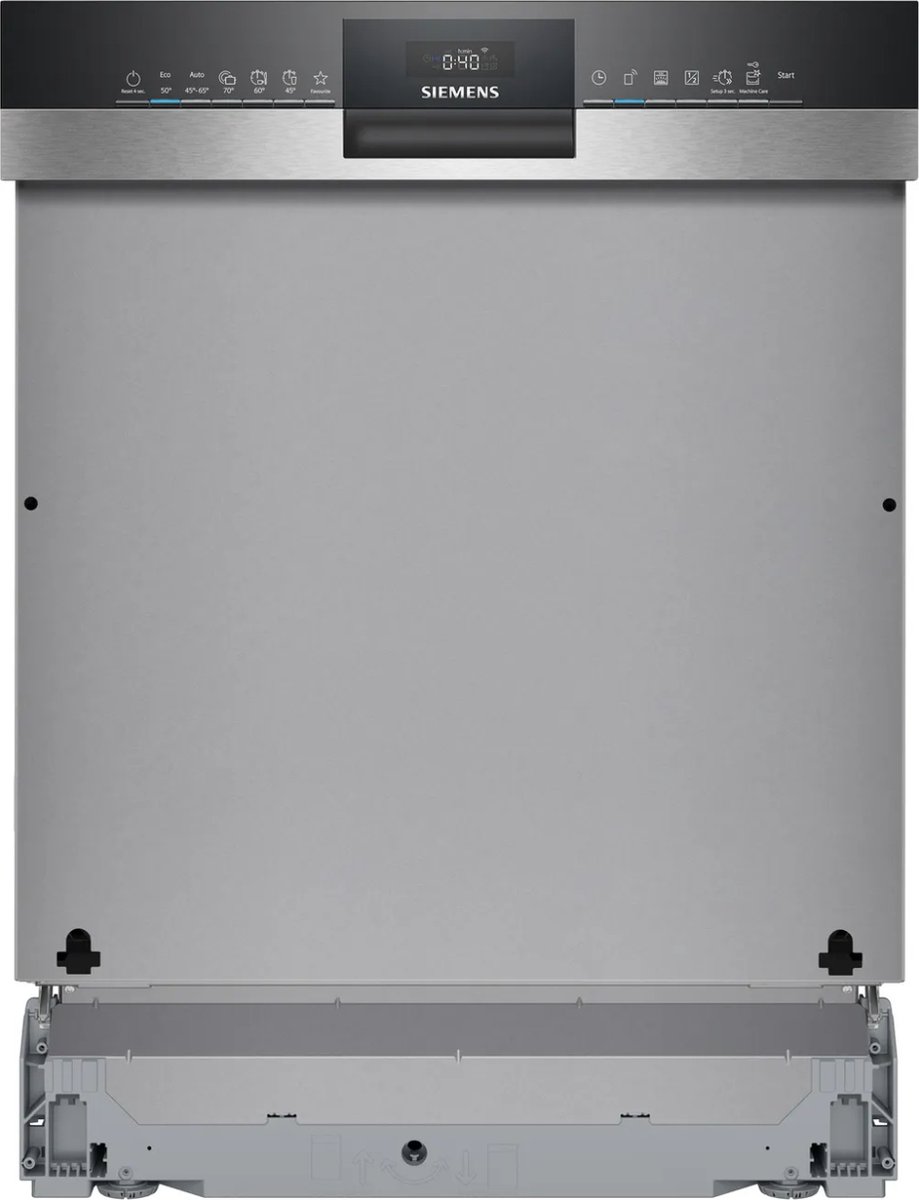 Siemens SN53ES22AE - iQ300 -Vaatwaaser- Semi-geïntegreerde vaatwasser - 60 cm - Energielabel A - varioSpeed Plus: Tot drie keer sneller afwassen - Afbeelding 4