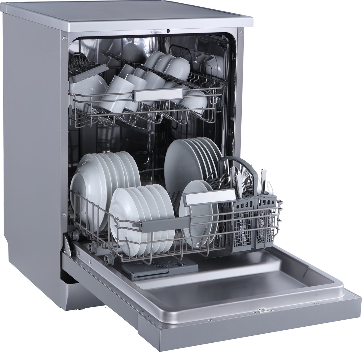 ETNA VWV142RVS - Vrijstaande vaatwasser - RVS - 60 cm - 42dB - 14 Couverts - Extra droog - Afbeelding 4