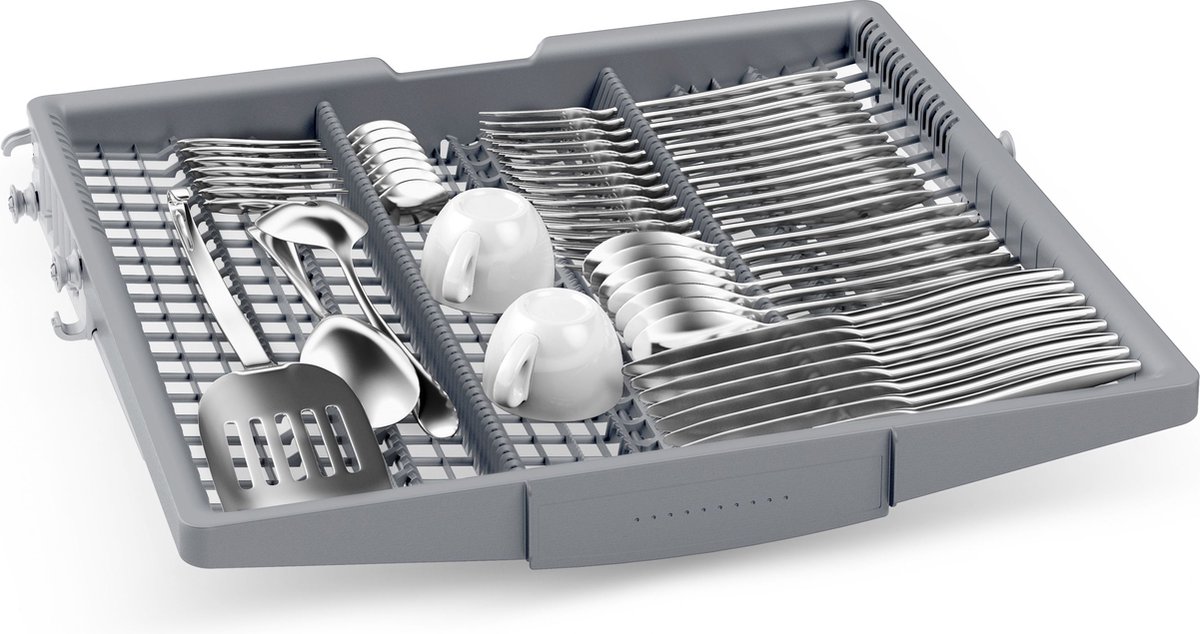 Bosch SMS4EVW08E - Serie 4 - Vaatwasser - Vrijstaande vaatwasser - 60 cm - Wit - Energielabel B - Home Connect - Efficient Dry: verbeterde - Afbeelding 3