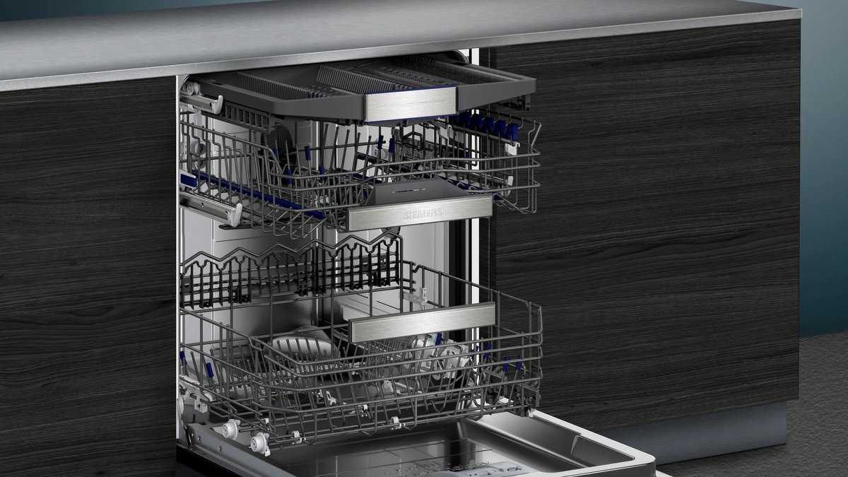 Siemens SN87TX02CE - iQ700 - Inbouwvaatwasser - 60 cm - Energielabel A - Home Connect - Zeolith: extra droge vaat - varioSpeed Plus: je vaat tot wel - Afbeelding 4