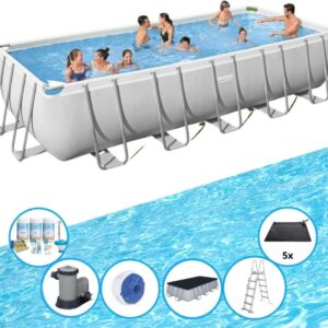 Bestway - Zwembad Power Steel - Zwembad Deal - 640x274x132 cm