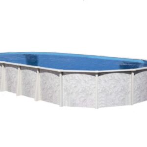 Interline Stalen zwembad Diana Ovaal 8,50 x 4,90 m Premium Pakket